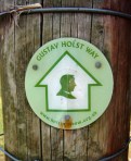 Way marker for the Gustav Holst Way