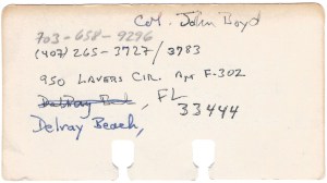 JRB Rolodex Card Reverse